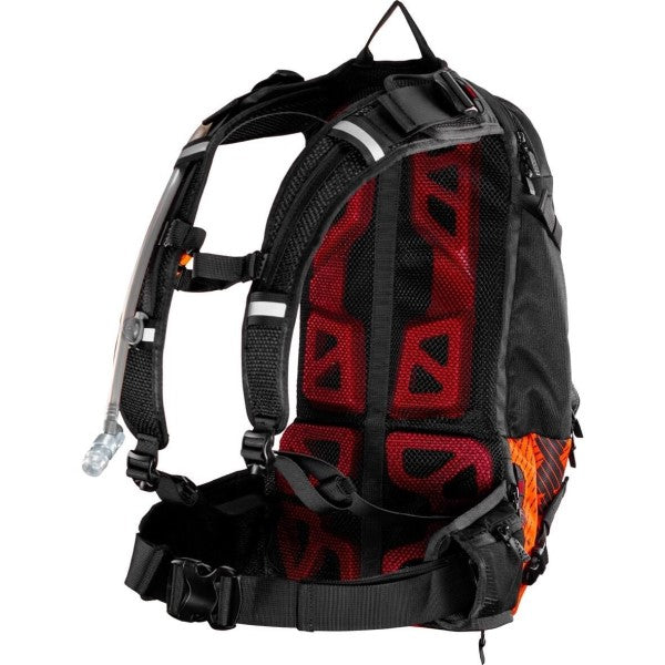 Sac d'Hydratation Moto 1.5 Leatt Noir/Orange Dos