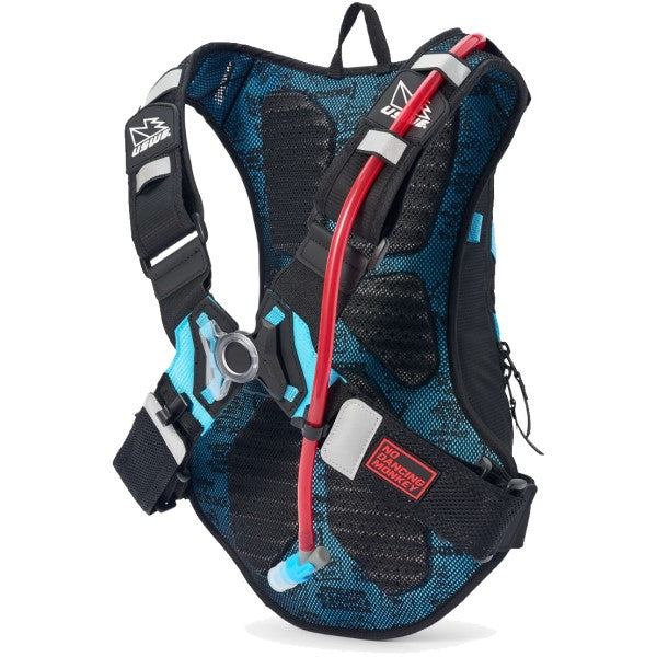 Sac d'Hydratation MTB Hydro Bleu 12 Litres de dos