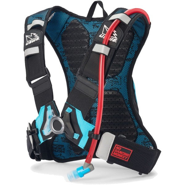 Sac d'Hydratation MTB Hydro Bleu 3 Litres de dos