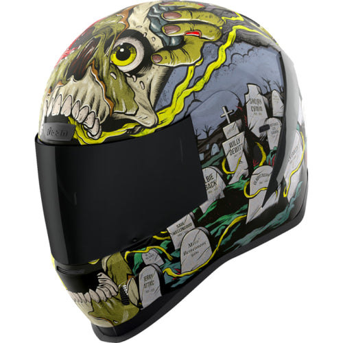 Casque Intégral de Moto Airform MIPS Dead Serious Multicolore incliné de face