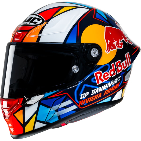 Casque Intégral de Moto RPHA 1 Misano GP HJC multicolore, de côté