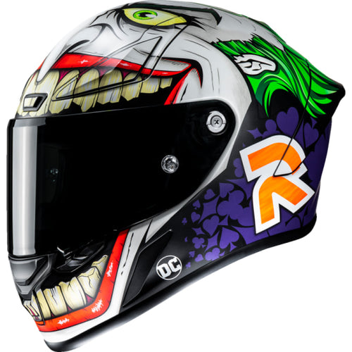 Casque Intégral de Moto RPHA 1 Joker DC HJC multicolore, de côté