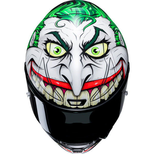 Casque Intégral de Moto RPHA 1 Joker DC HJC multicolore, dessus