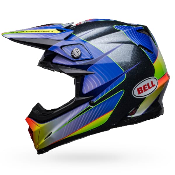 Casque de Motocross Moto-9S Flex Solid||MOtocross Helmet Moto-9S Flex Solid