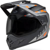 Casque Aventure MIPS Mesa MX-9 Gris/Orange incliné de droite