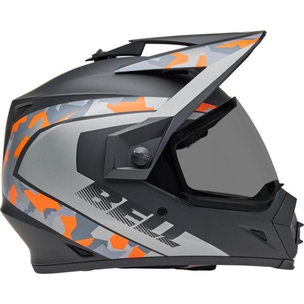 Casque Aventure MIPS Mesa MX-9 Gris/Orange de gauche