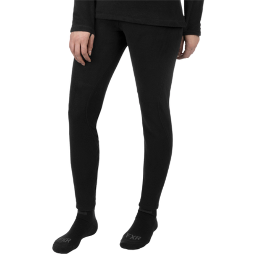 Pantalon Sous-Vêtement de Motoneige Pyro Thermal Femme FXR noir, de face