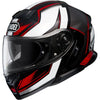 Casque Modulaire de Moto Neotec III Grasp Noir/Blanc/Rouge de droite