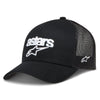 Casquette Pedigree Alpinestars noir, côté gauche