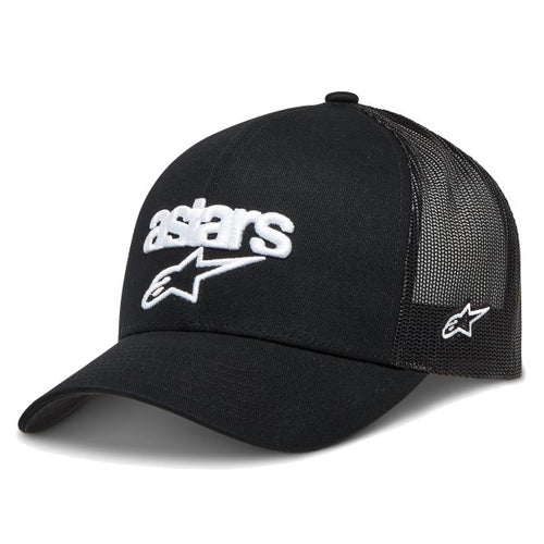 Casquette Pedigree Alpinestars noir, côté gauche