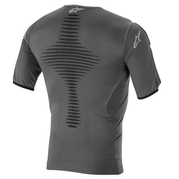 Chandail de Protection de Motocross Roost Base Layer Alpinestars noir, de dos