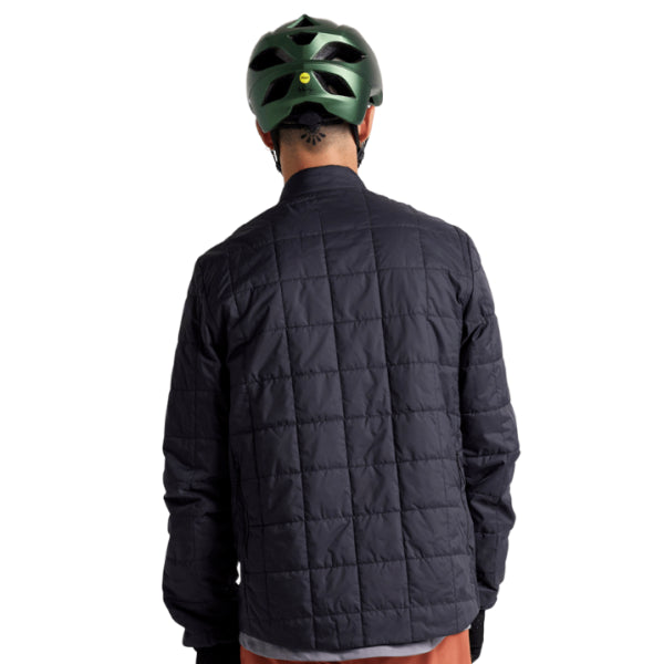 Veste de Vélo Crestline Mono Carbon Noir, Dos