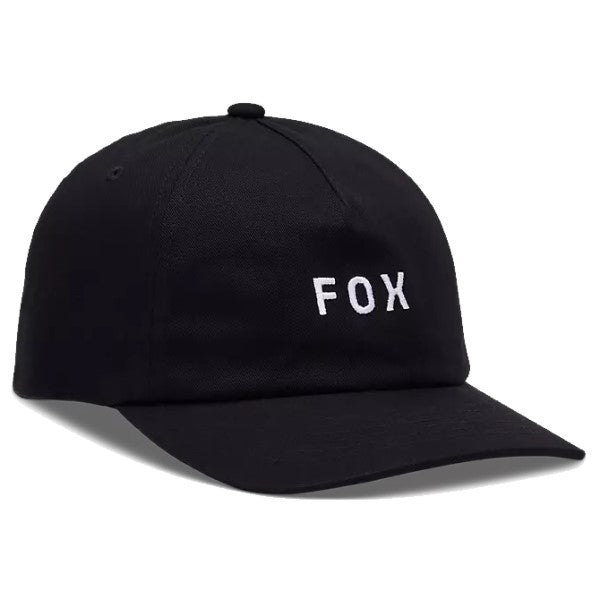 Casquette Wordmark Adjustable Fox noir