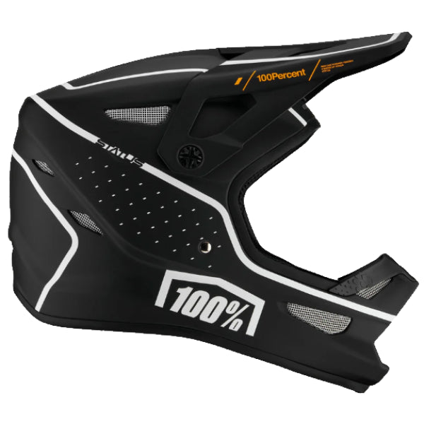 Casque Intégral de Vélo Status 100% noir