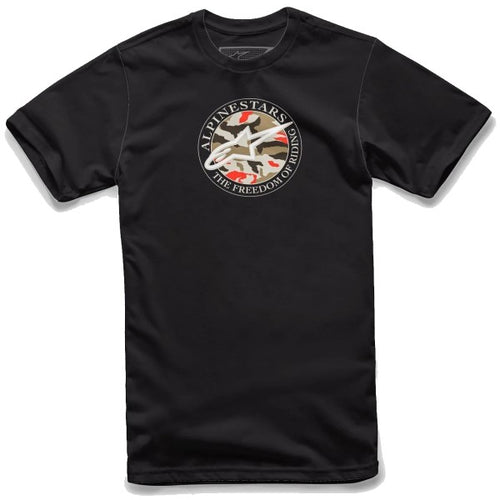 T-Shirt Dot Camo Alpinestars noir