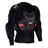 Chandail de Protection de Motocross 5.5 Evo Leatt noir, de face