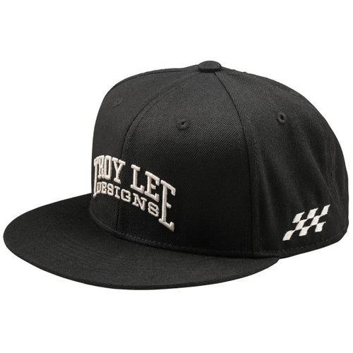 Casquette à Visière Plate Scholar Troy Lee Designs noir