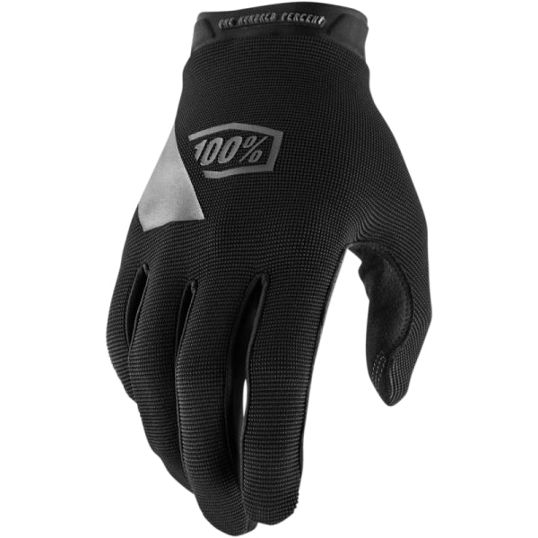 Gants de Motocross Ridecamp Enfant 100% noir