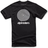 T-Shirt Real Spiral Alpinestars noir