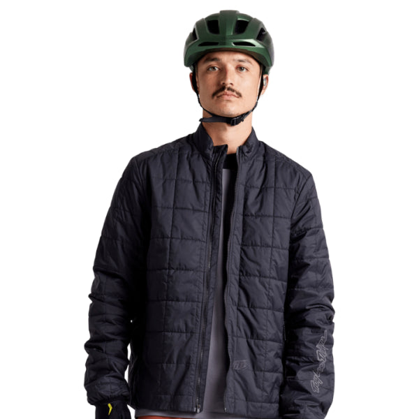 Veste de Vélo Crestline Mono Carbon Noir, de face