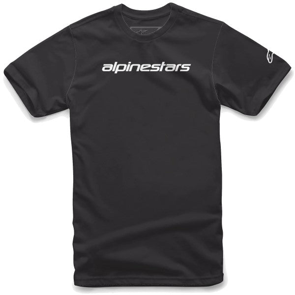 T-Shirt Linear Wordmark Alpinestars noir