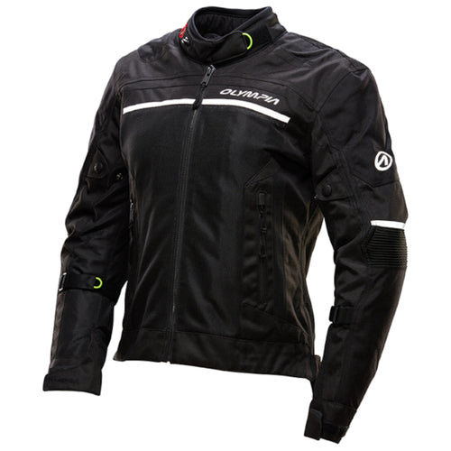 Manteau Imperméable de Moto Airglide 7 Femme Olympia Motosports noir