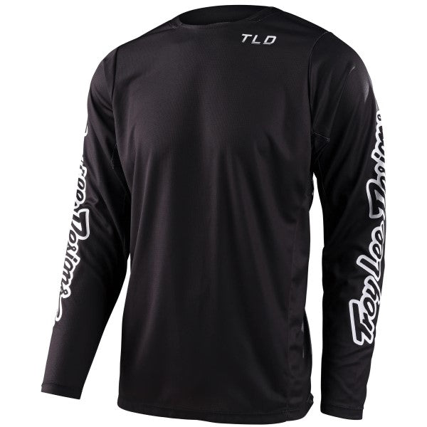 Chandail de Motocross GP Pro Mono Troy Lee Designs noir, de face