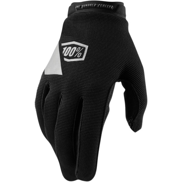 Gants de Motocross Ridecamp pour Femme 100% noir