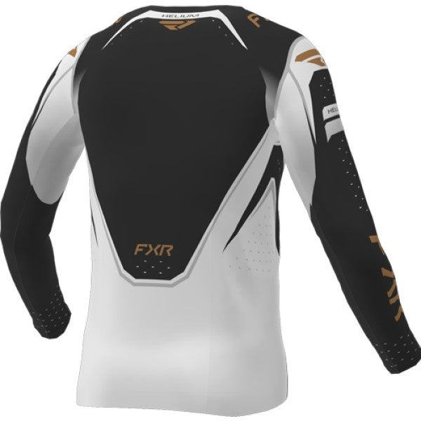 Chandail Helium Junior Gris Blanc, Dos