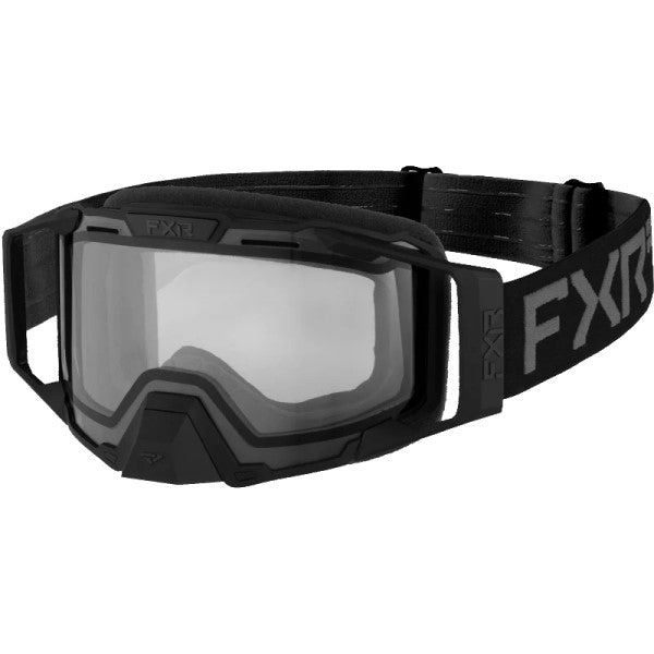 Lunettes de Motoneige Combat Cold Stop Lentille Claire FXR noir