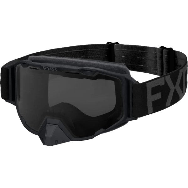 Lunette de Motoneige Maverick FXR noir, lentille fumée