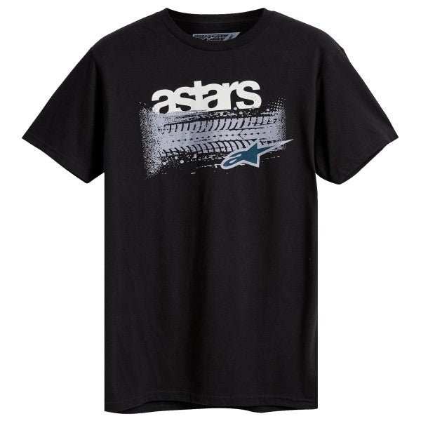 T-Shirt Burnout Alpinestars noir