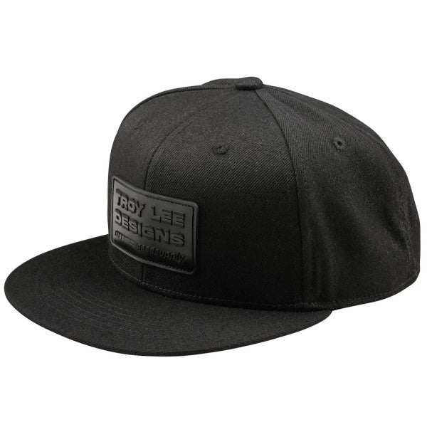Casquette à Visière Plate Factory Troy Lee Designs noir