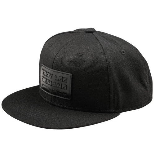 Casquette à Visière Plate Factory Troy Lee Designs noir
