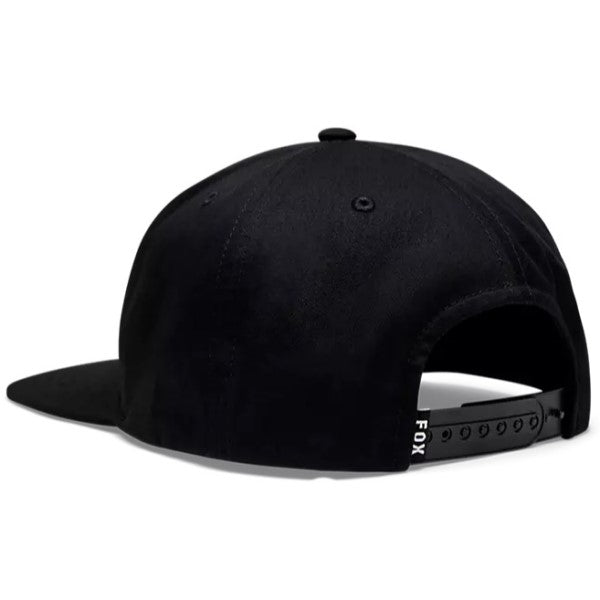 Casquette Hello Future Fox noir, arrière