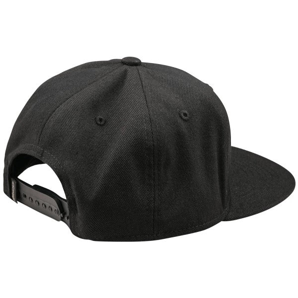 Casquette à Visière Plate Scholar Troy Lee Designs noir, arrière