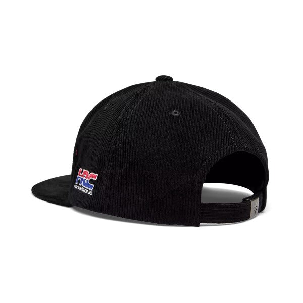 Casquette Honda Adjustable Noir, arrière