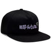 Casquette Hello Future Fox noir, avant
