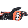 Gants de Moto GP Pro R4 Alpinestars noir blanc et rouge, dessus