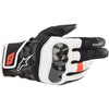 Gants de Moto SMX Z Drystar® Alpinestars noir blanc et rouge, dessus