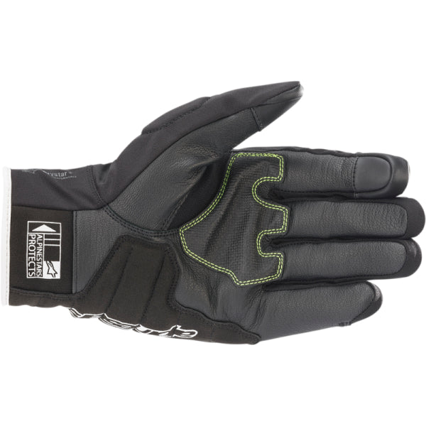 Gants de Moto SMX Z Drystar® Alpinestars noir blanc et rouge, paume