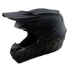 Casque de Motocross GP Pro Mono MIPS Troy Lee Designs noir, de 3/4