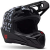 Casque de Motocross V3 Seventy4 Fox noir, de 3/4