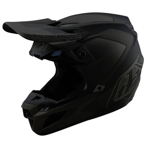 Casque de Motocross SE5 Composite Mono MIPS Troy Lee Designs noir, de 3/4