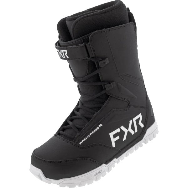 Bottes de Motoneige Pro-Cross R FXR noir, de 3/4