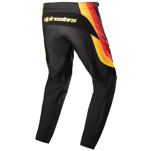 Pantalon de Motocross Fluid Corsa Alpinestars noir, de dos