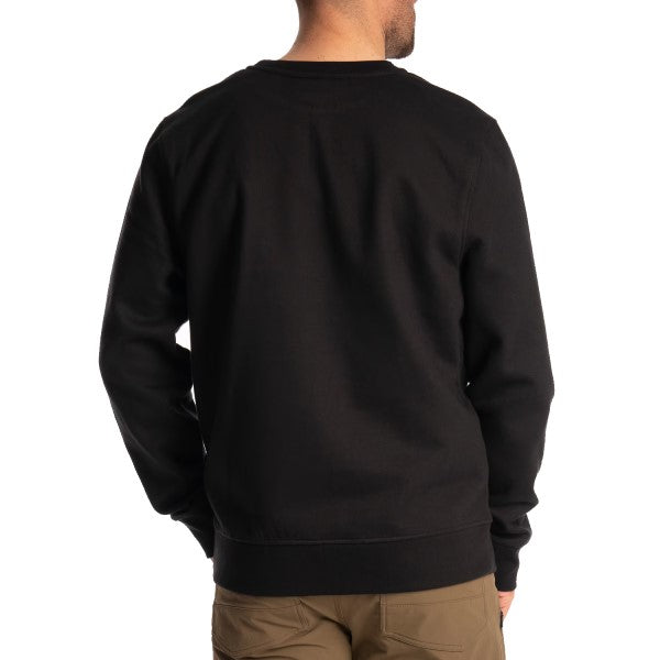 Coton Ouaté Range Klim noir, de dos