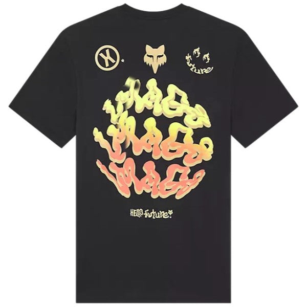 T-Shirt Future Premium Fox noir, de dos