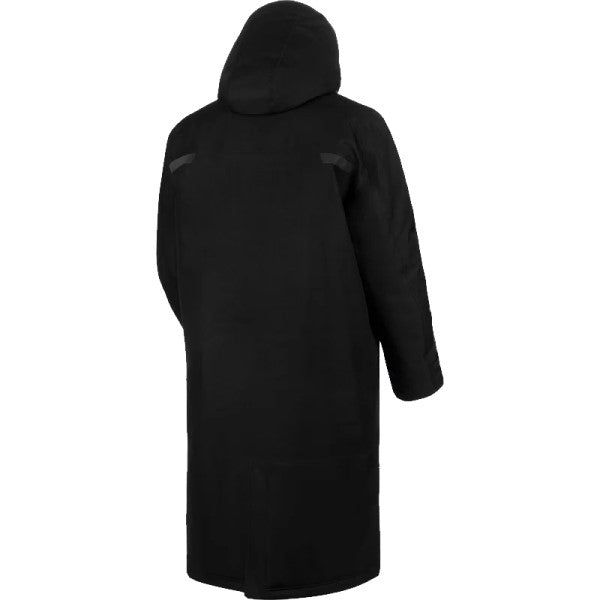 Manteau Warm-Up FXR noir, de dos