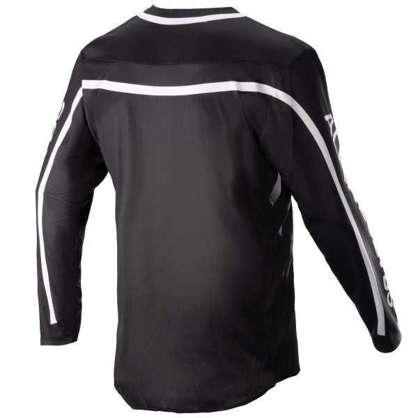 Chandail de Motocross Racer Found Junior Alpinestars noir, de dos
